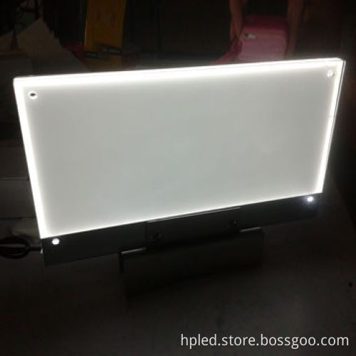 Silk screen light guide plate for LED panel light